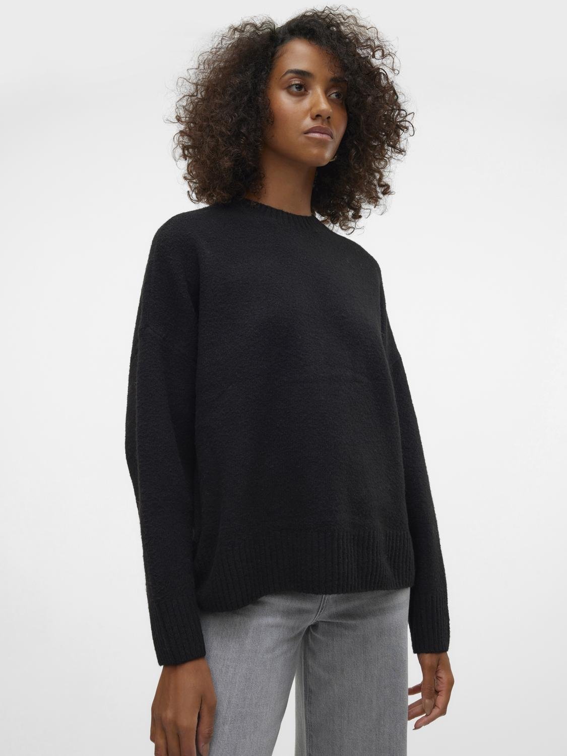 VMBOOM Pullover - Black - VERO MODA & VILA Bergvik
